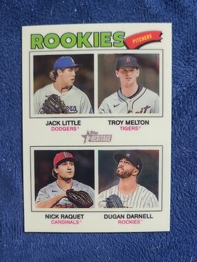Heritage Rookies Card - 2026 Refractor